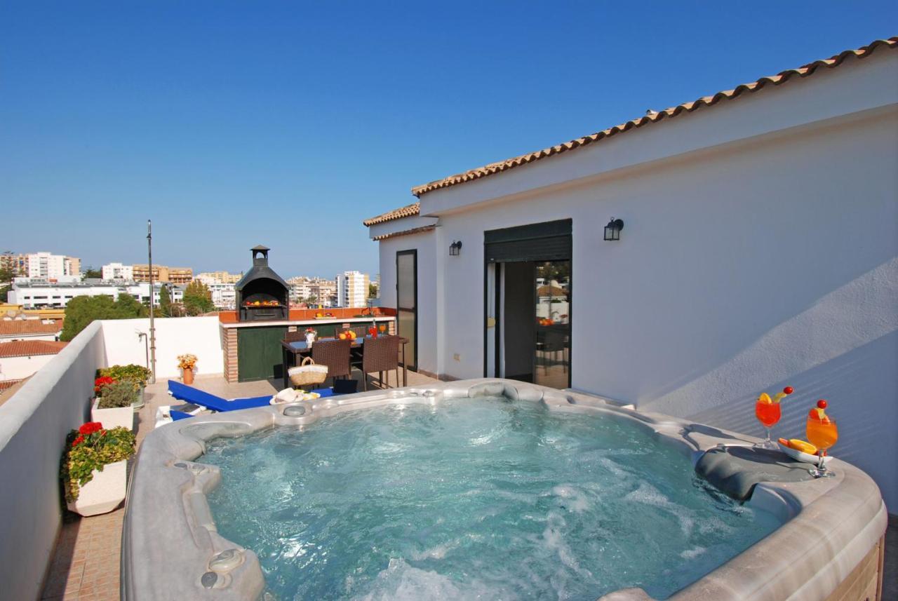 Апартаменты Isla De Benalmadena 1, Jacuzzi, 80M From The Sea, Ac, Bbq, Private Parking, Big Terrace Экстерьер фото